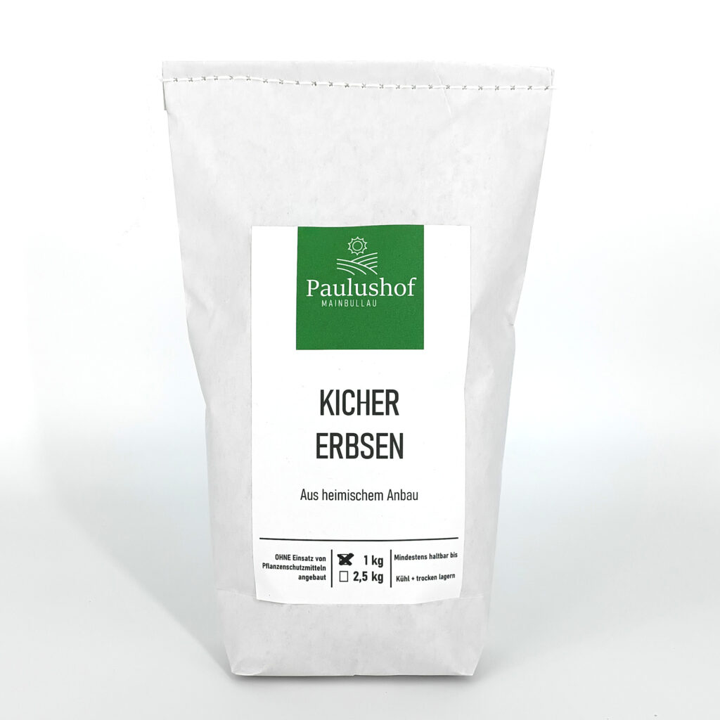 Kichererbsen regional naturbelassen