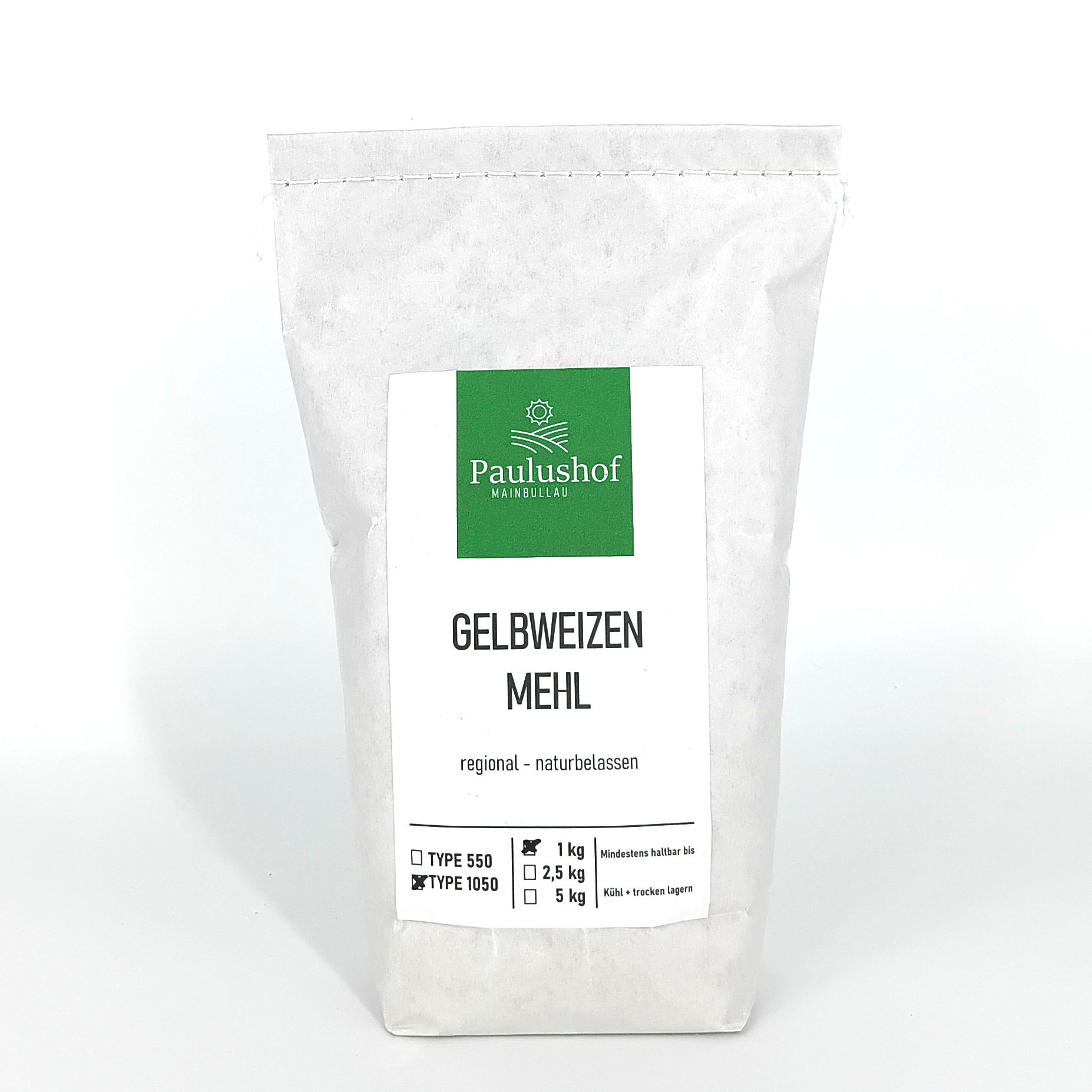 Gelbweizenmehl Type 1050 regional naturbelassen