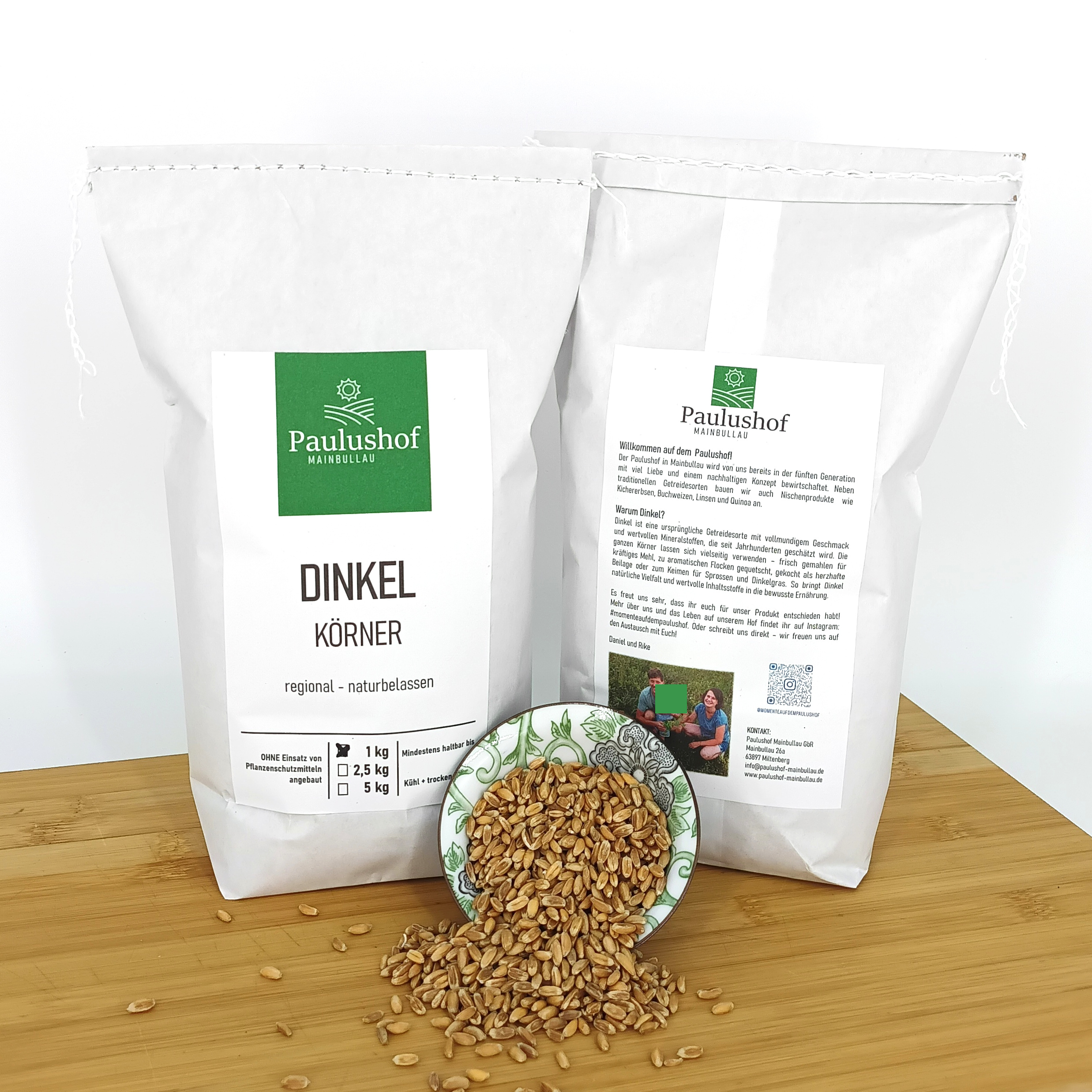 Dinkelkörner regional naturbelassen – Bild 2