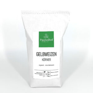 Gelbweizenkörner regional naturbelassen